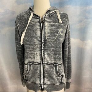Philadelphia Flyers NHL Touch by Alyssa Milano Cropped Zip-up Hoodie Size Medium